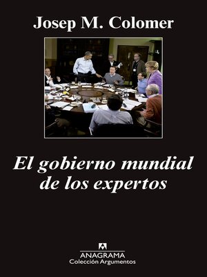 cover image of El gobierno mundial de los expertos